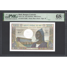 (513) P13e Mali - 1000 Francs Year 1970-1984